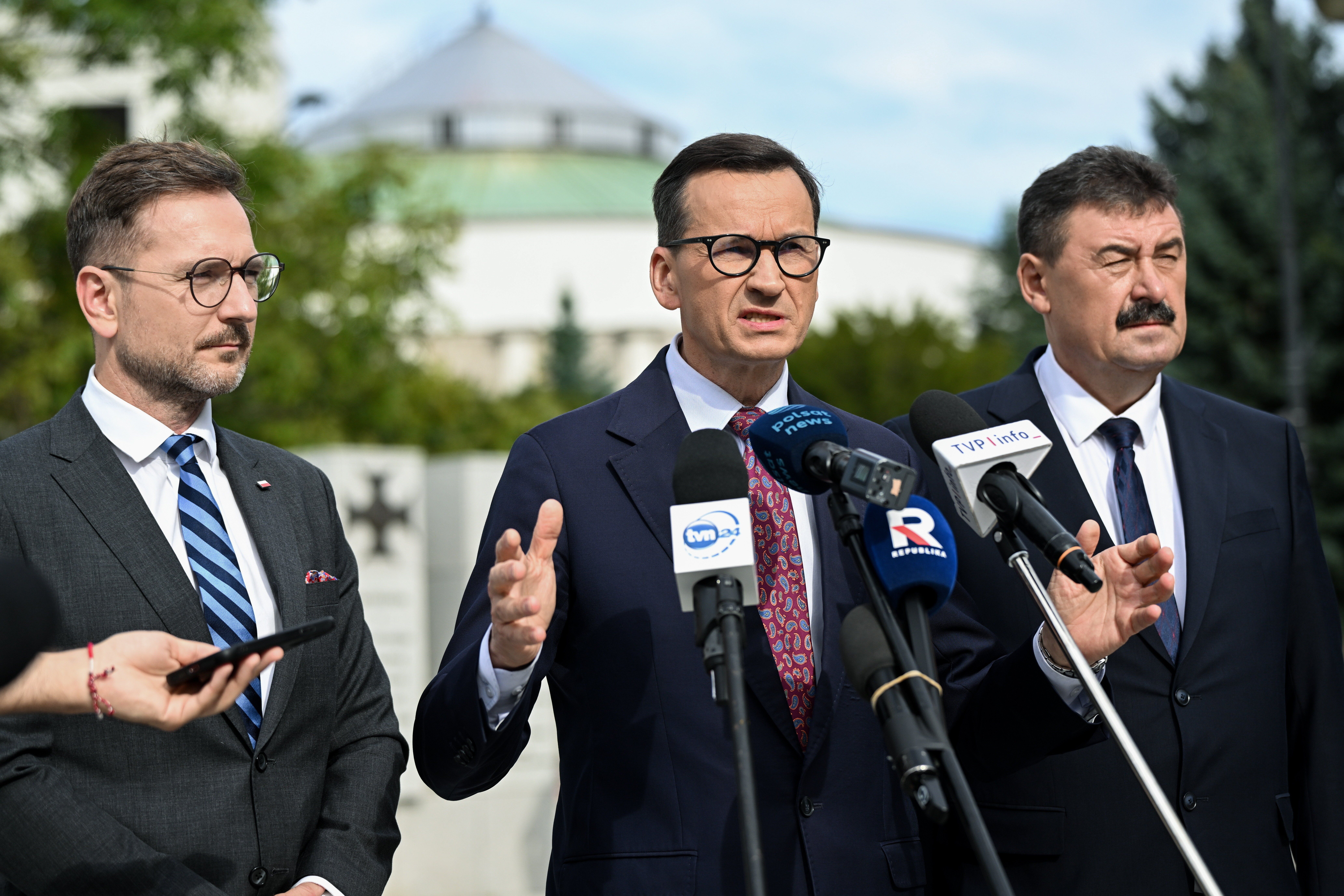 Waldemar Buda, Mateusz Morawiecki, Ryszard Bartosik