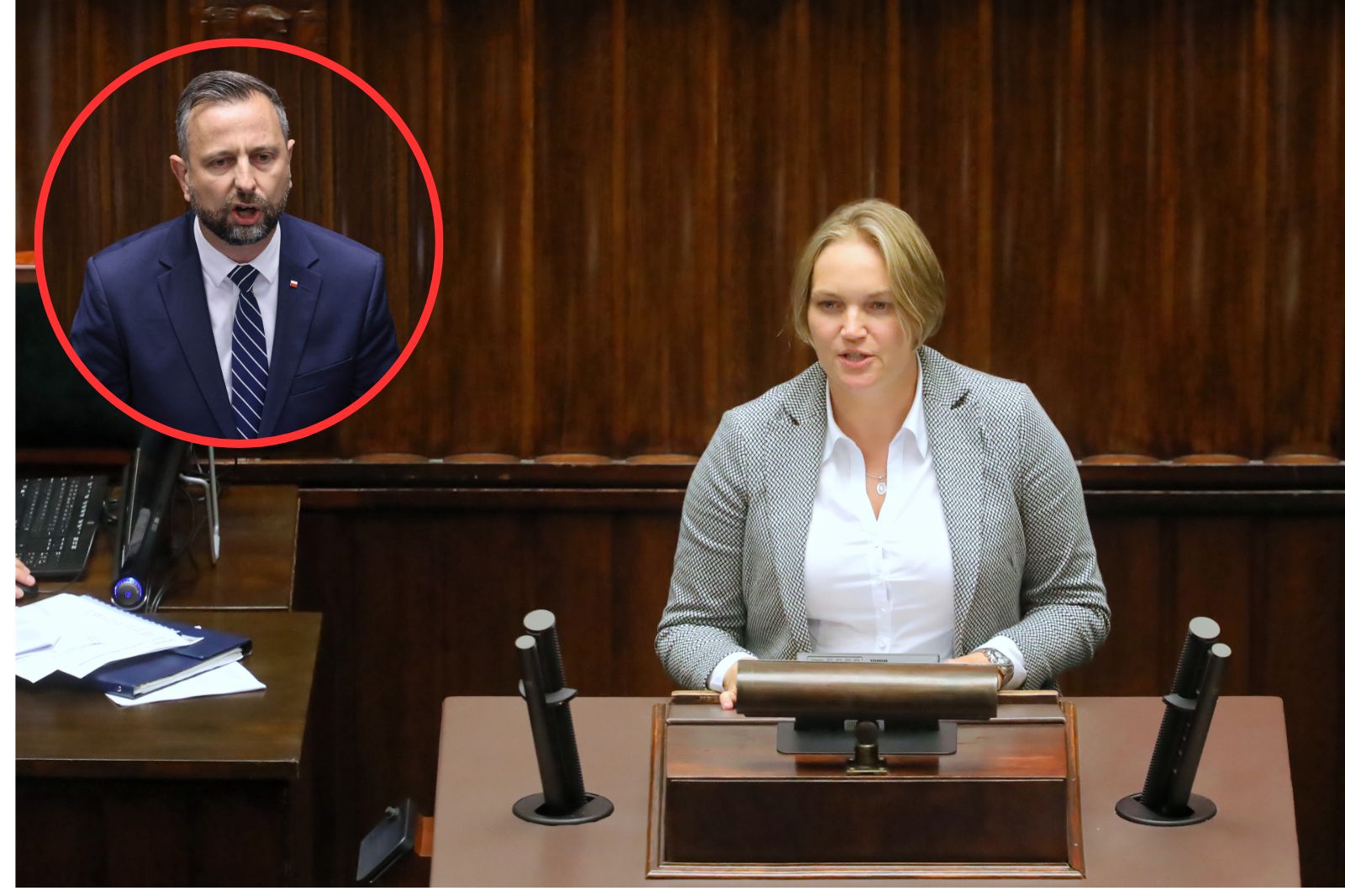 Władysław Kosiniak-Kamysz, Dominika Chorosińska