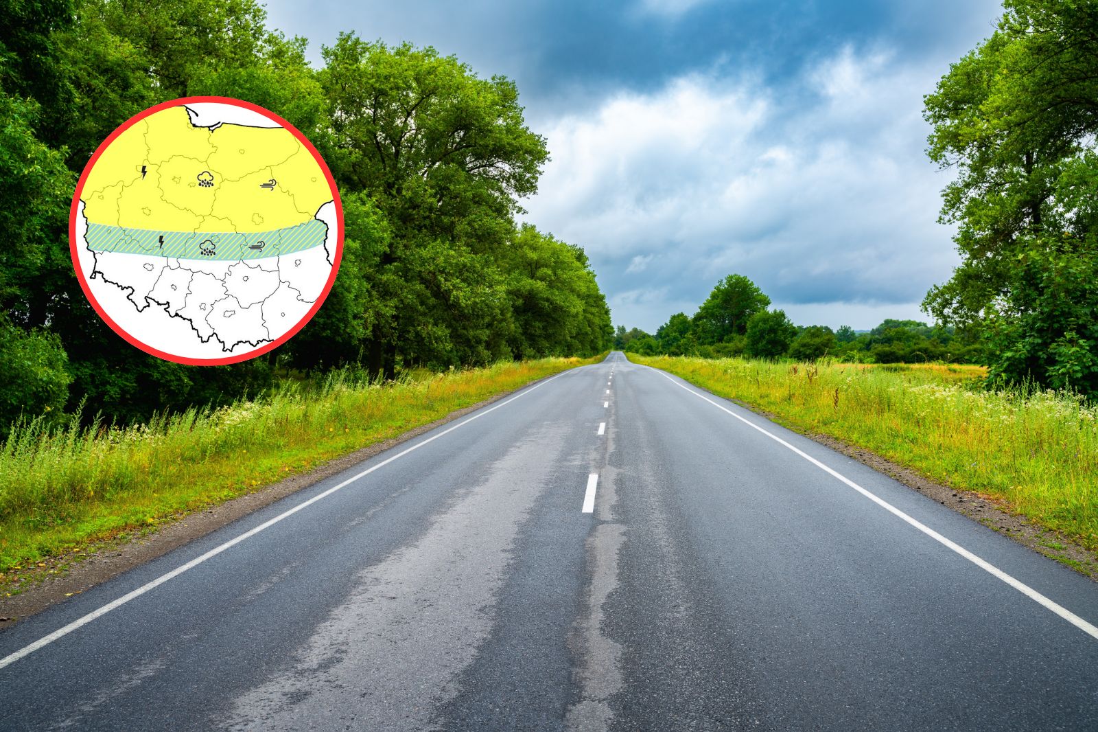 W sobotę i niedzielę czeka nas zachmurzenie, przelotne opady deszczu i lokalne burze, głównie na północy kraju.