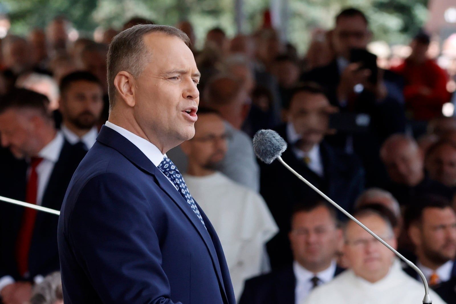 Prezydent Karol Nawrocki na Jasnej Górze o polityce klimatycznej i sprzedaży polskiej ziemi