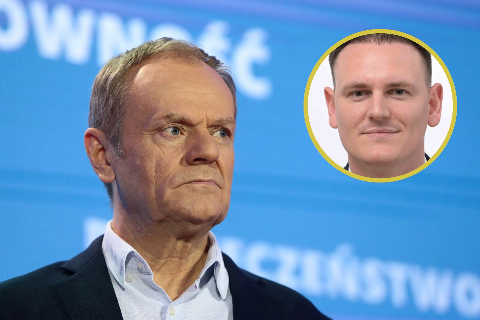 Donald Tusk i Tomasz Froelich