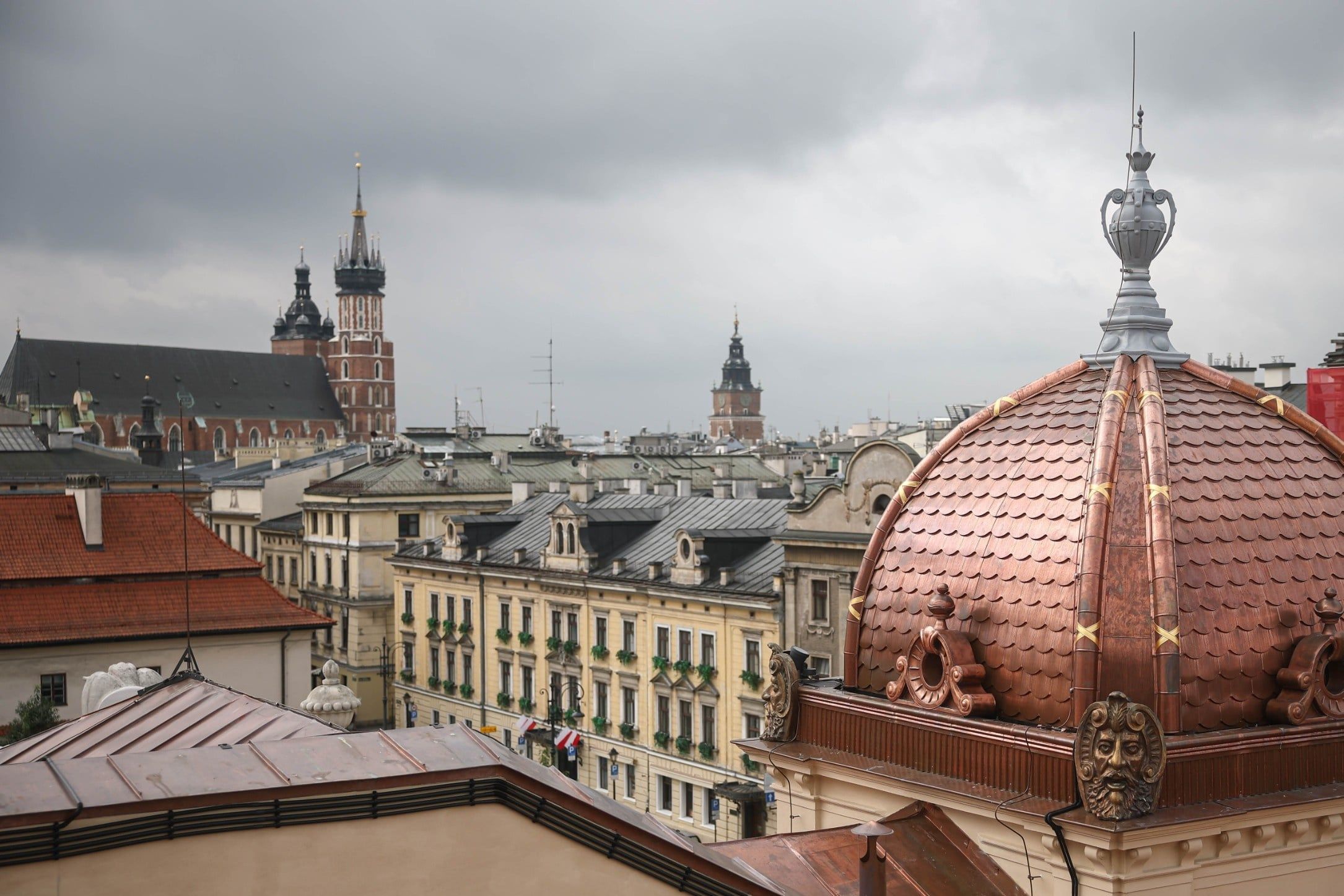 Widok na Kraków
