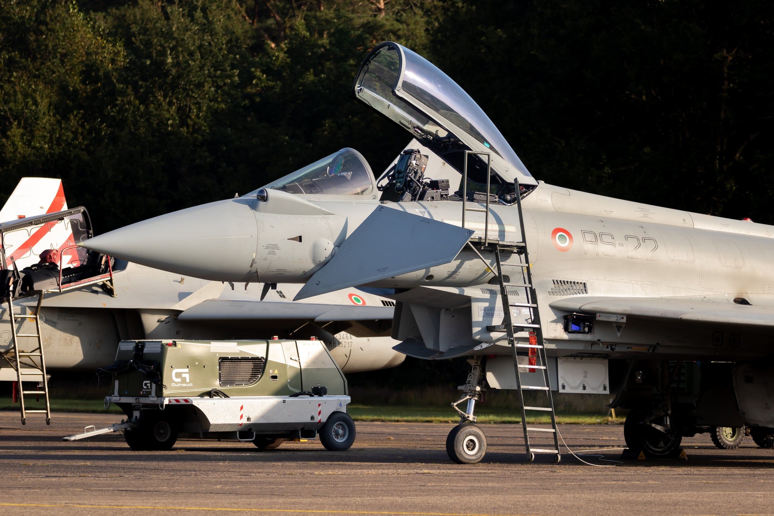 Italian,Air,Force,Eurofighter,Typhoon,Fighter,Jet,From,311,Gruppo