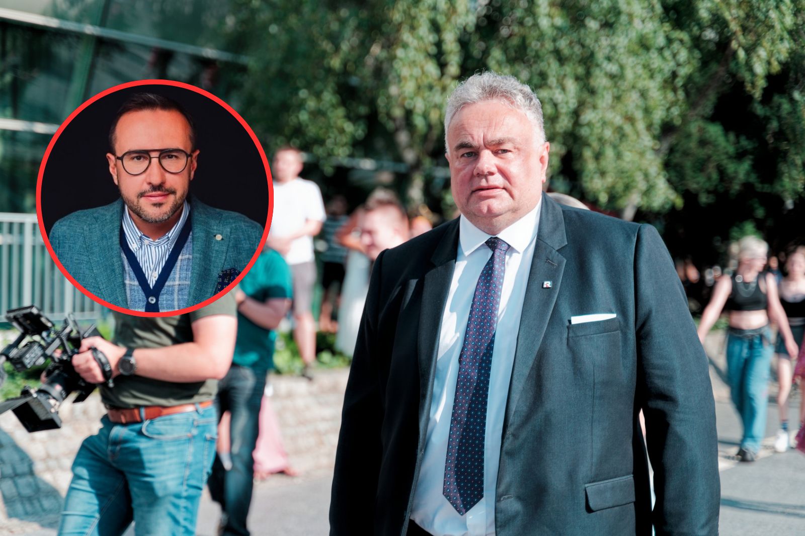 Tomasz Sakiewicz i Przemysław Kral