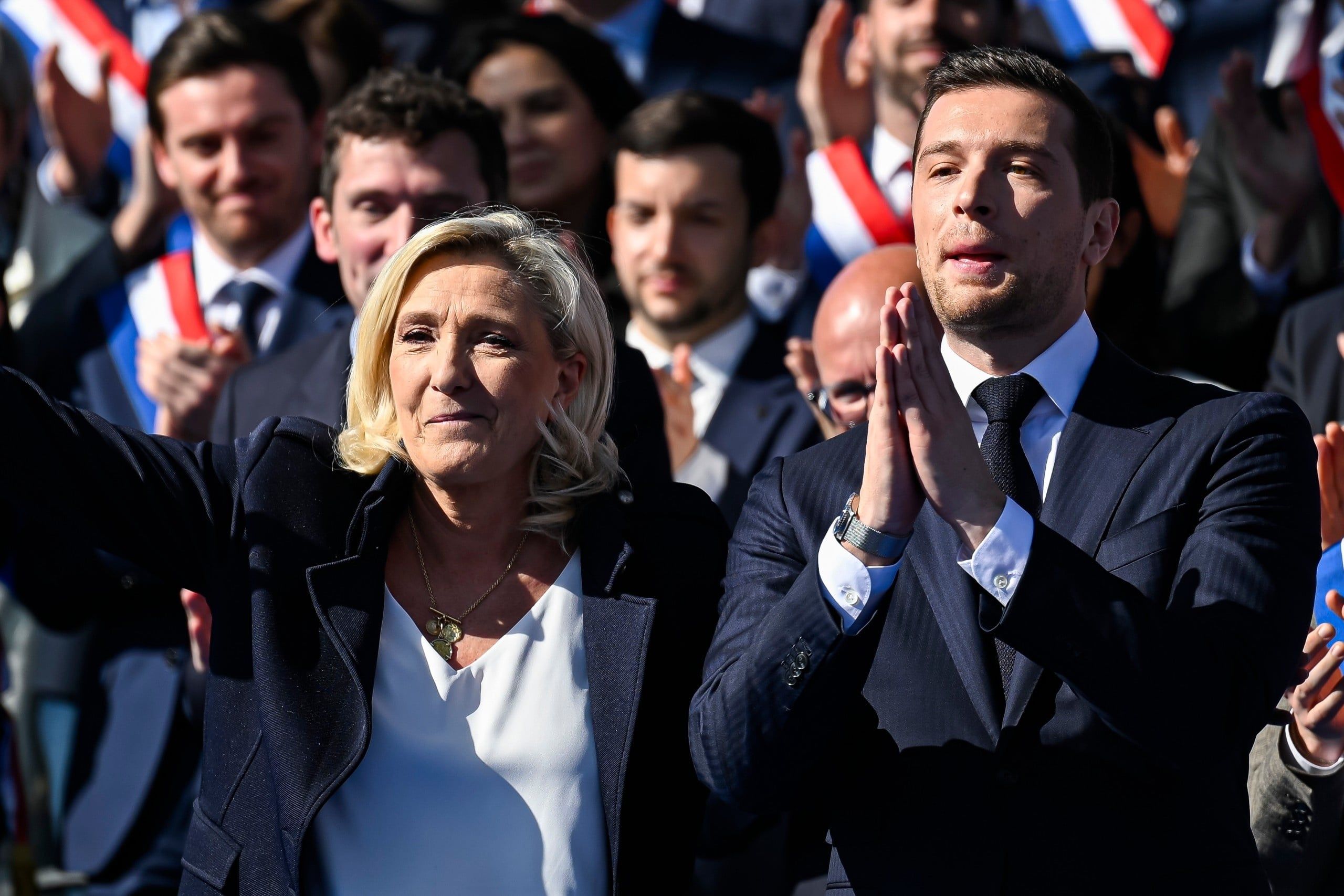 Le Pen i Bardella ostro do Rosji: nie wpłyniecie na politykę Francji