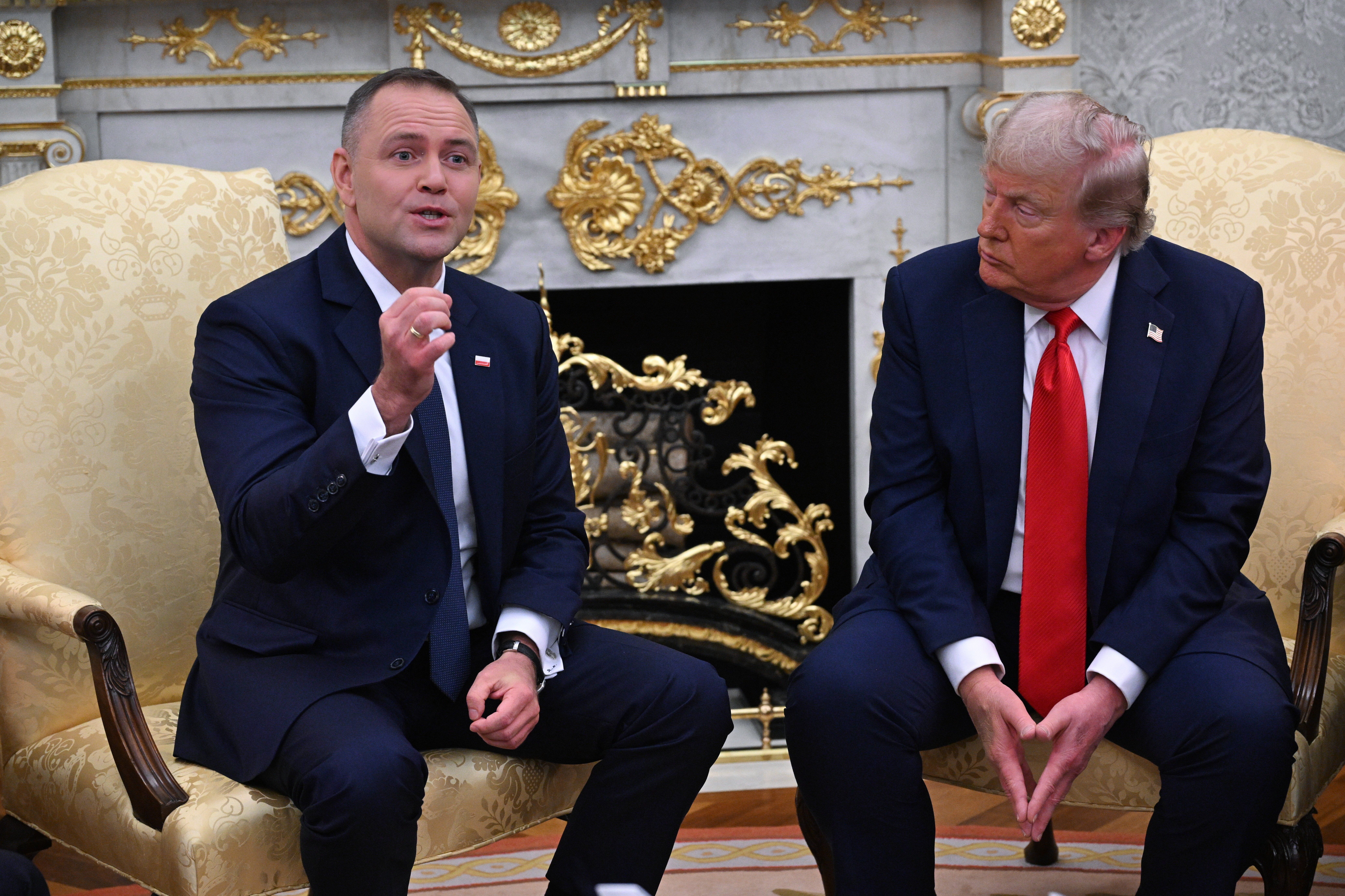 Karol Nawrocki, Donald Trump