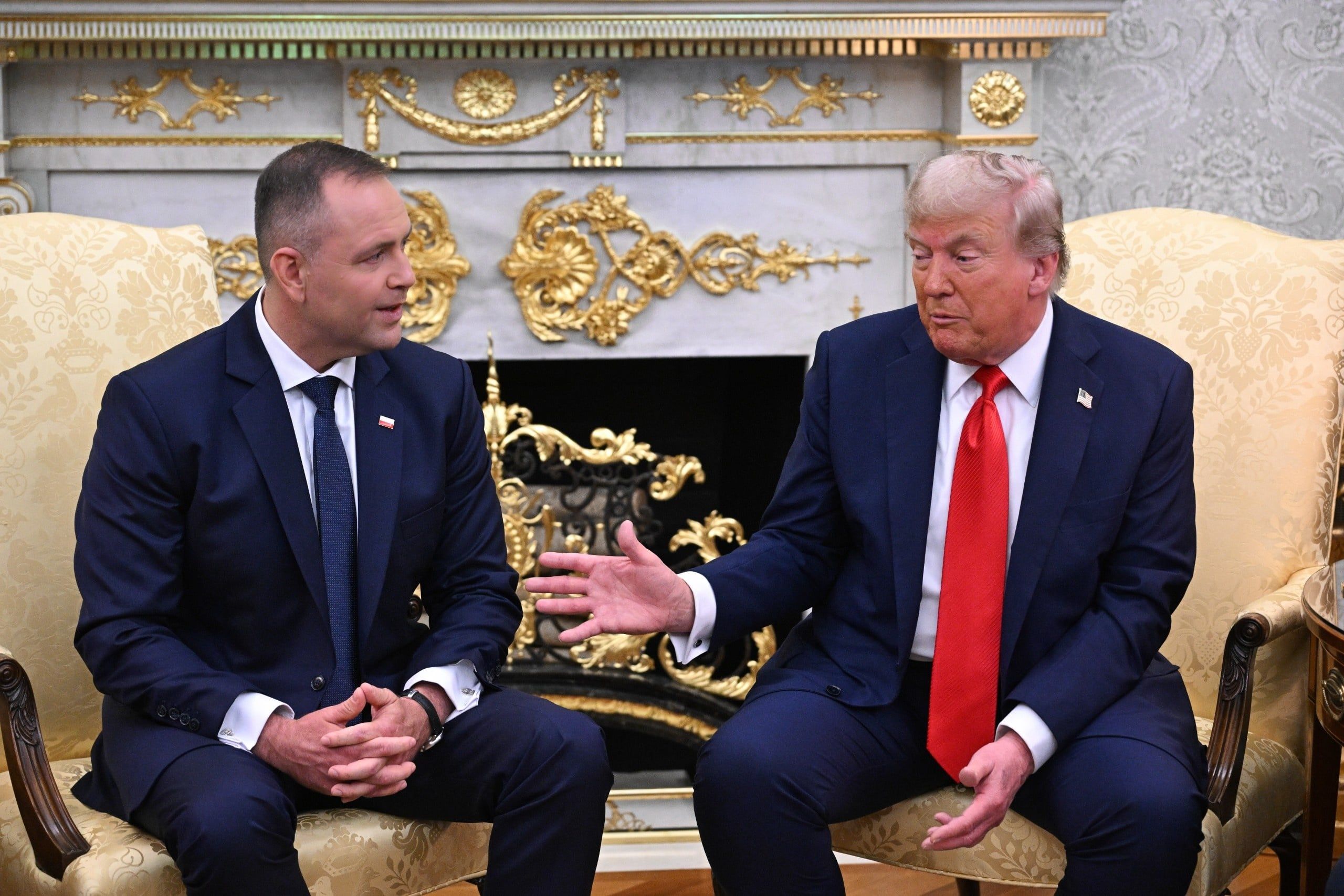 Karol Nawrocki, Donald Trump