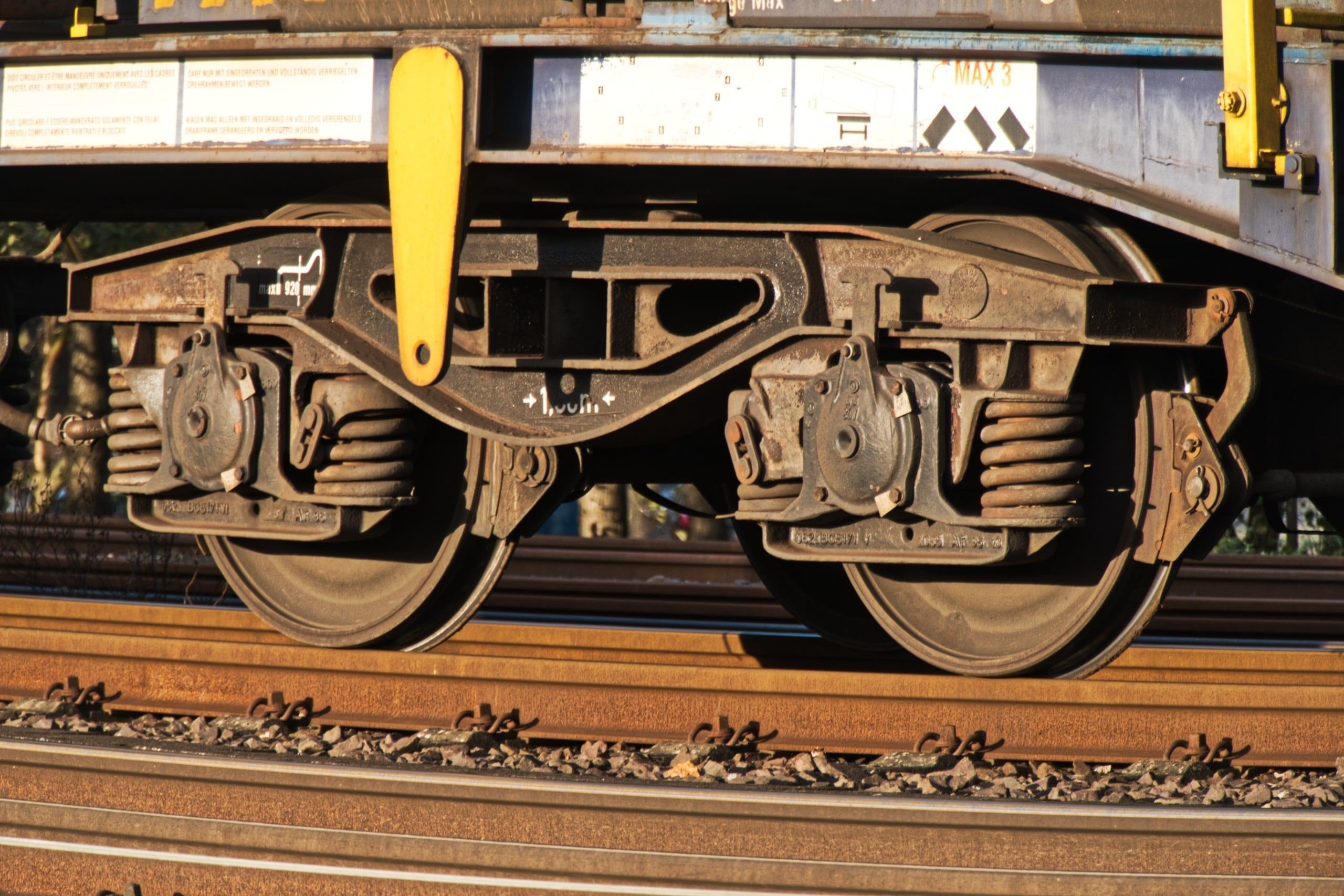 Close,Up,View,Of,The,Wheelset,And,Suspension,System,Of