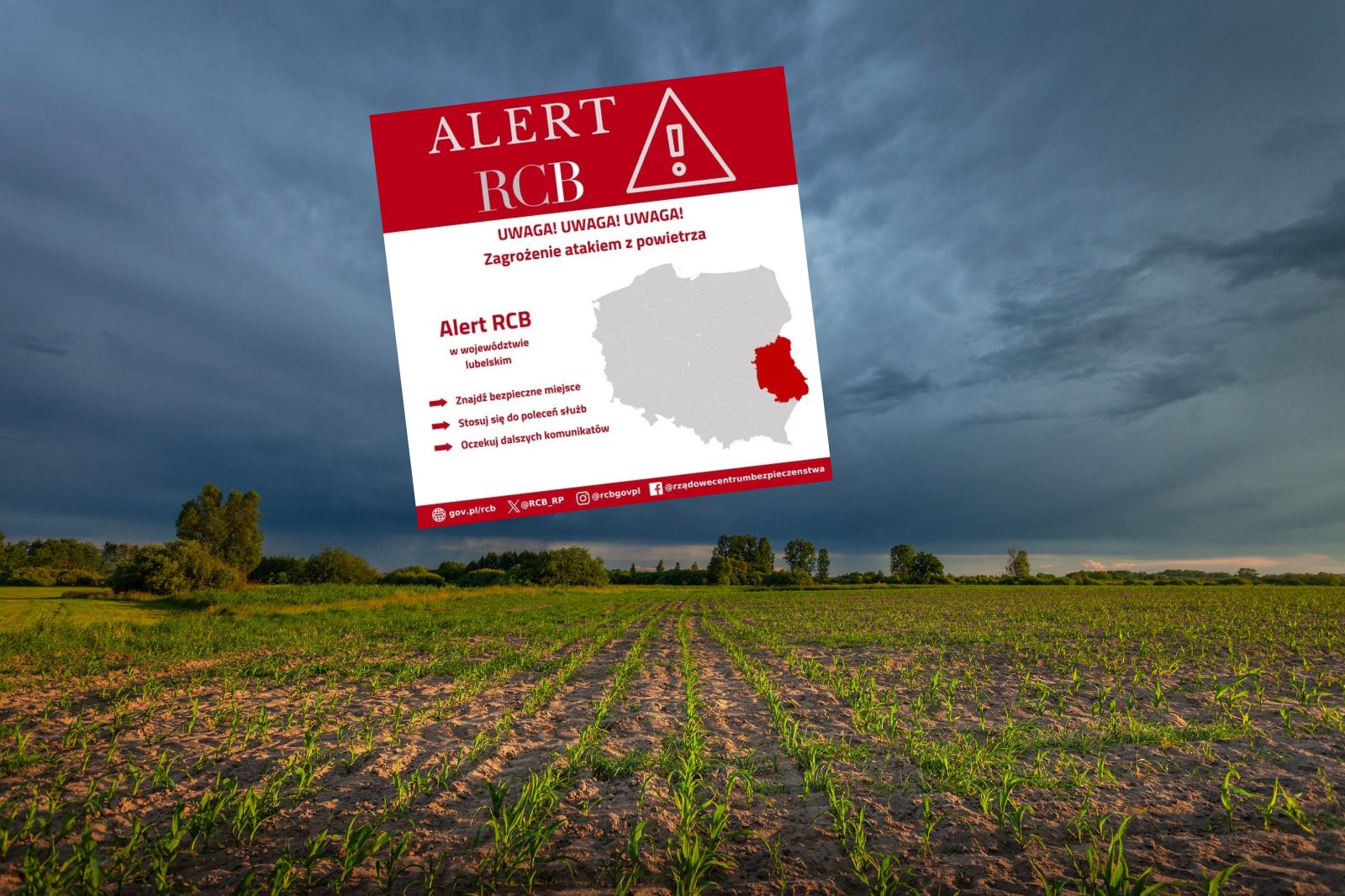 Seria alertów RCB