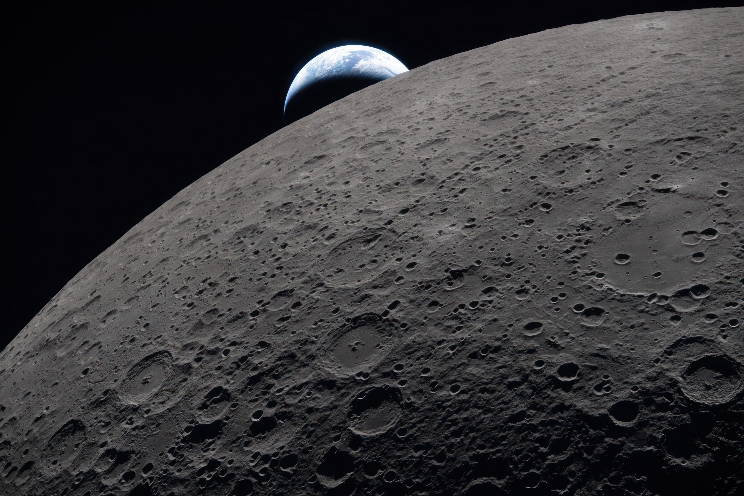 A,Setting,Earth:,(april,6,,2026),-,During,Artemis,Ii's