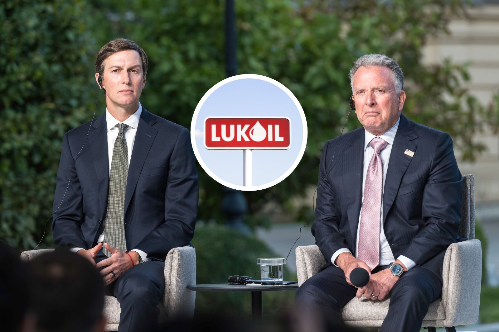 Steve Witkoff, Jared Kushner, logo Łukoil