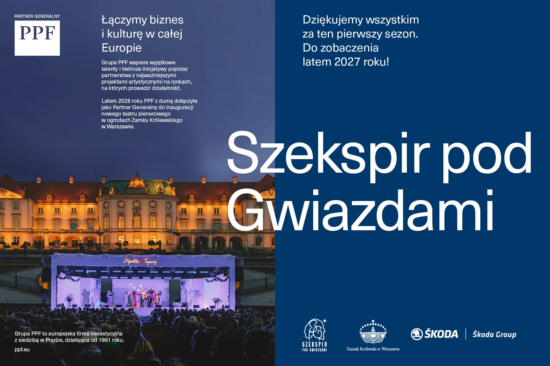 Szekspir Pod Gwiazdami. Dziękujemy za ten pierwszy sezon