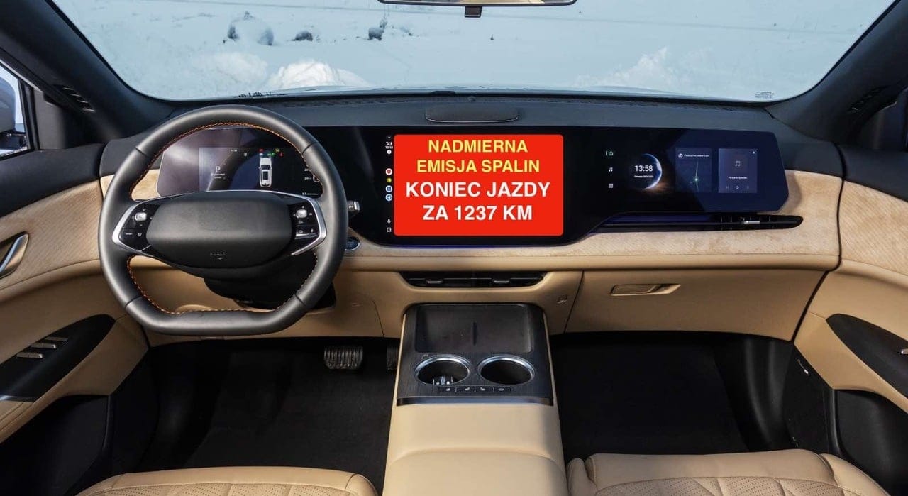 Samochód sam się zablokuje, jeśli wykryje zły skład spalin. Ten system wchodzi teraz