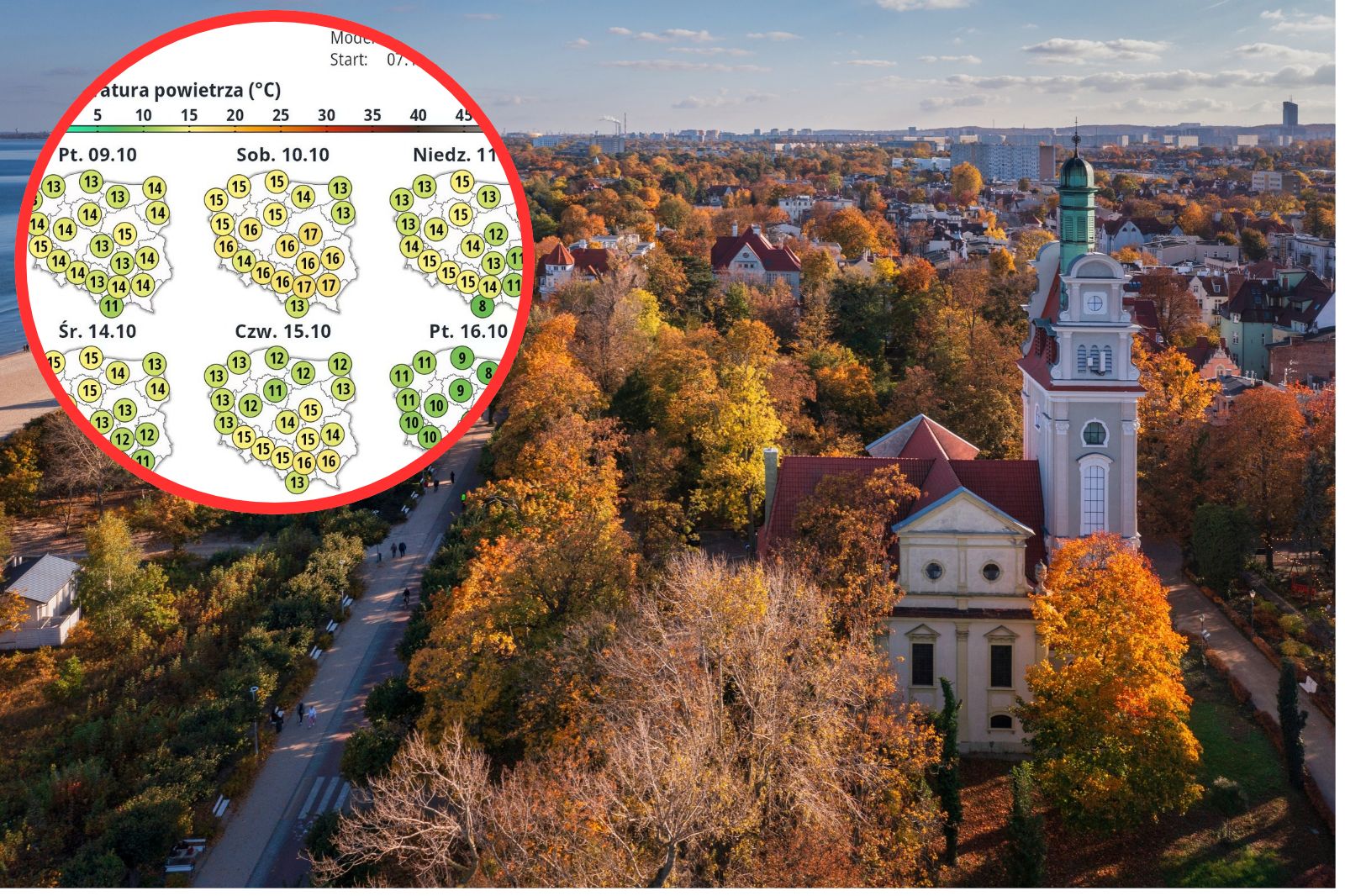 Pogoda w Polsce zmieni się z dnia na dzień. Nadchodzą chłód, deszcz i wiatr, ale w połowie października możliwy jest powrót cieplejszej aury.