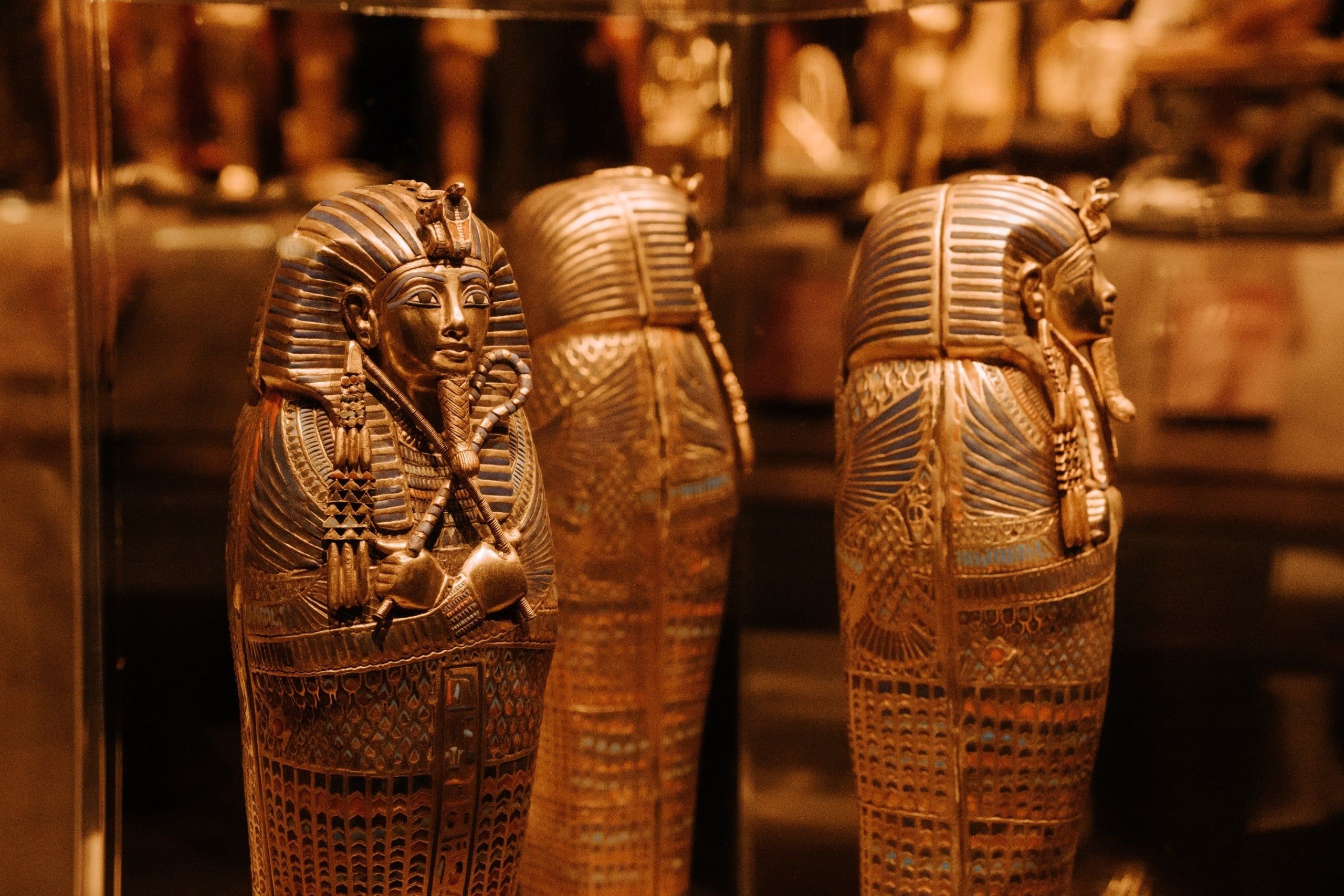 Cairo,,Egypt,-,5.02.,2026.,Group,Of,Ancient,Egyptian,Sarcophagi