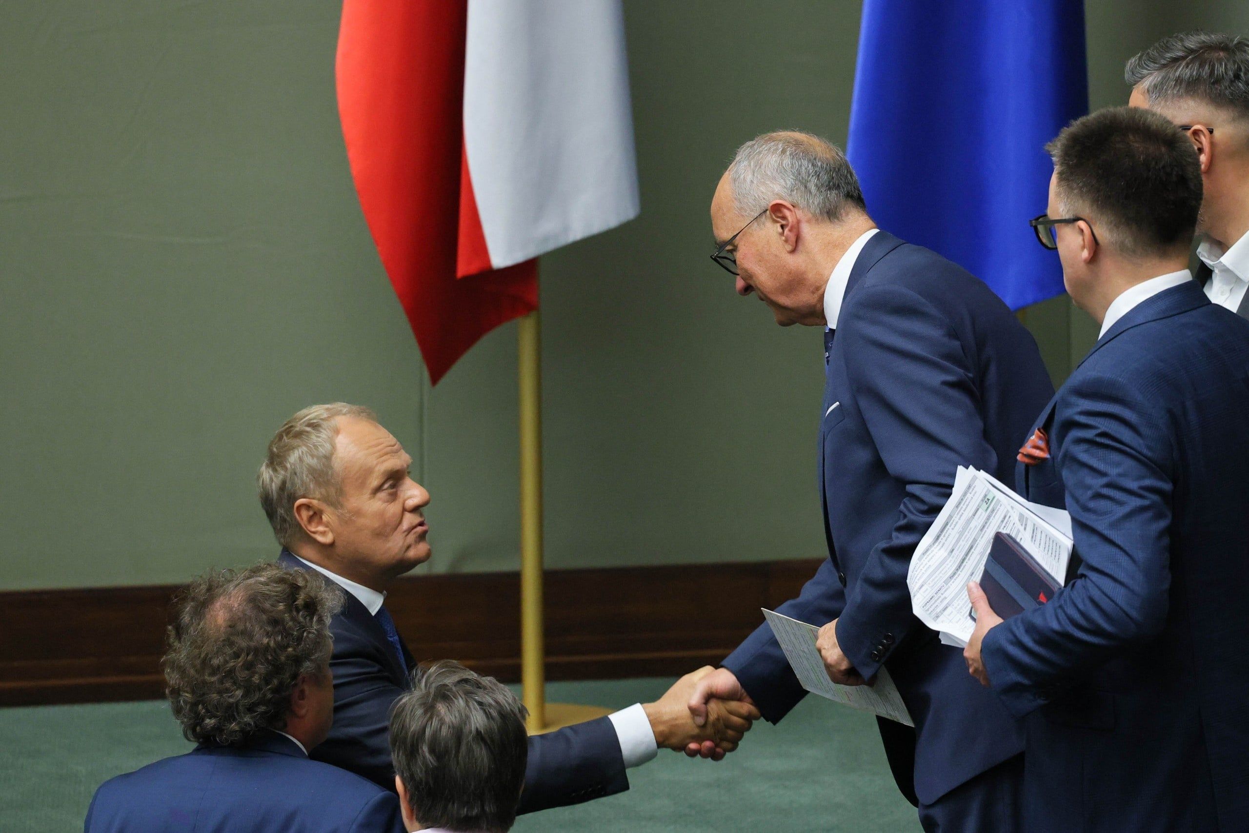 Donald Tusk, Włodzimierz Czarzasty
