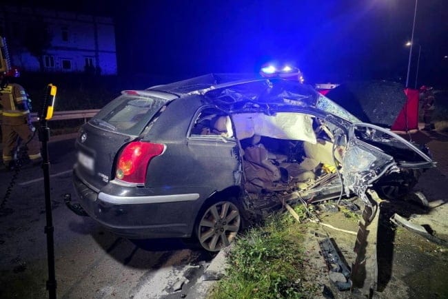 miejsce śmiertelnego wypadku