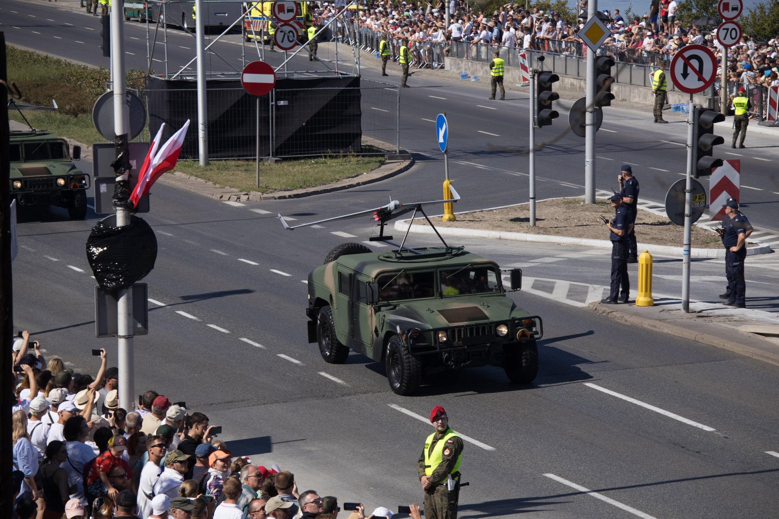 Warsaw,,Poland,-,August,15,,2026:,Polish,Military,Humvee,Armored