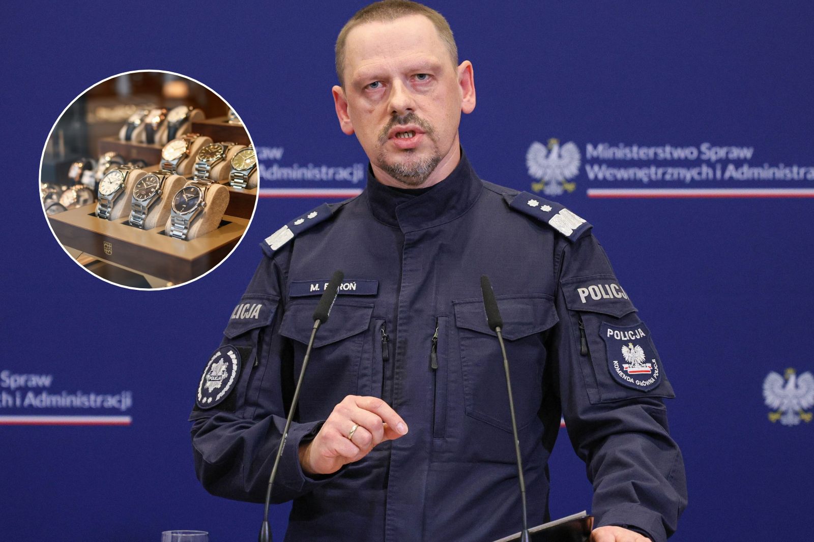 Zdjęcie ilustracyjne. Maciej Boroń i zegarki