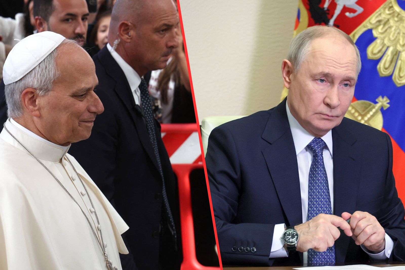 Leon XIV rozmawiał z Putinem. Apelował o zawieszenie broni w Ukrainie