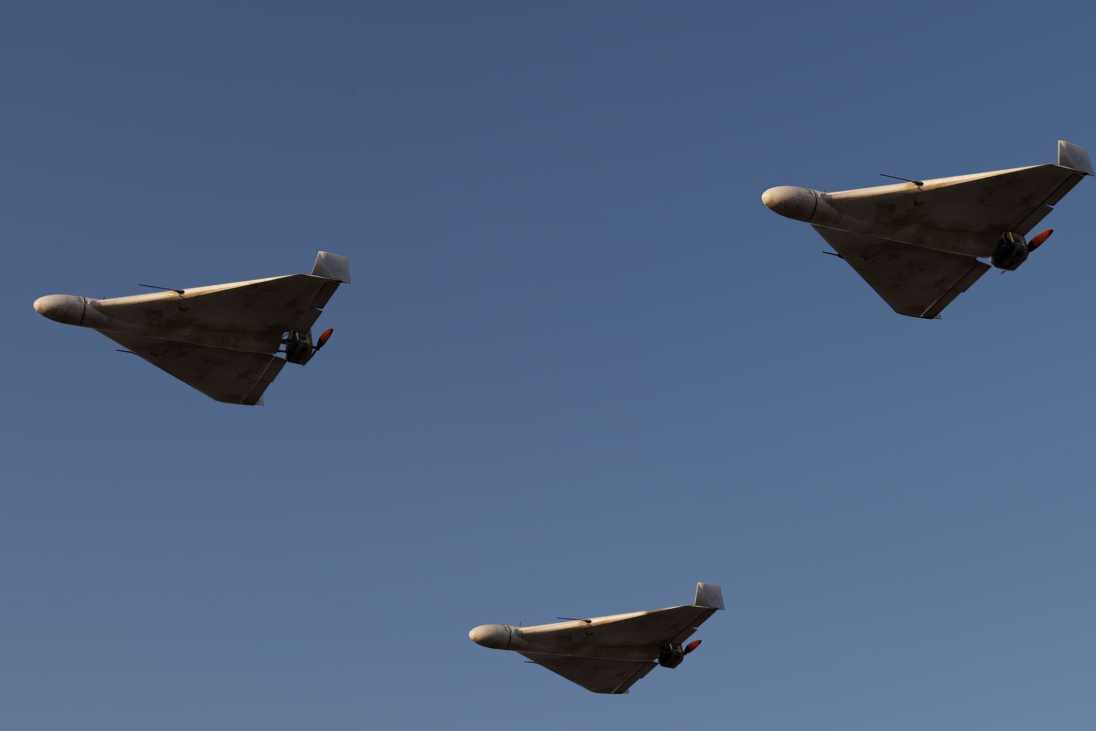 Russian,Kamikazes,Combat,Drone,In,The,Sky,Against,Clouds,,War