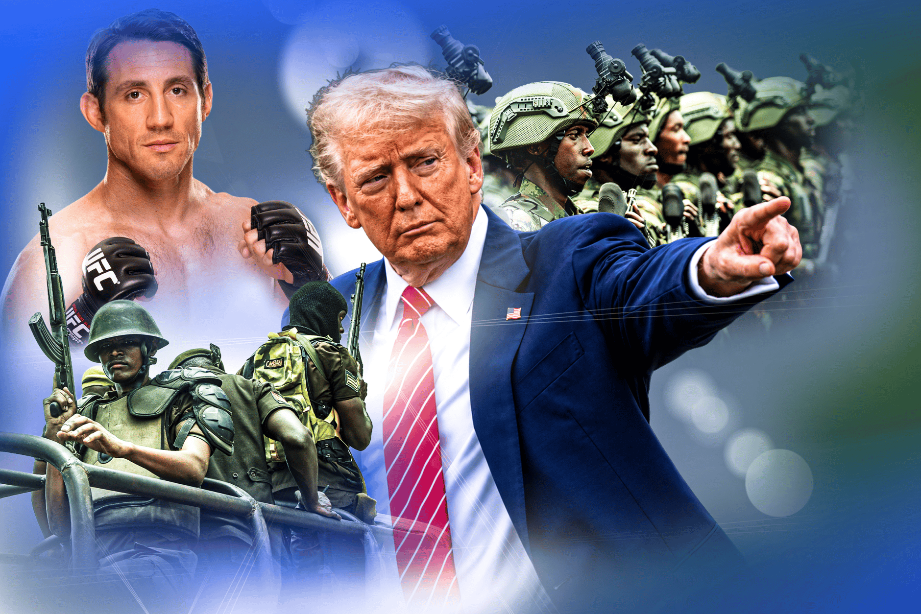 Z UFC do zasadzki na wschodzie Konga. Co się dzieje na tajnym froncie Trumpa?