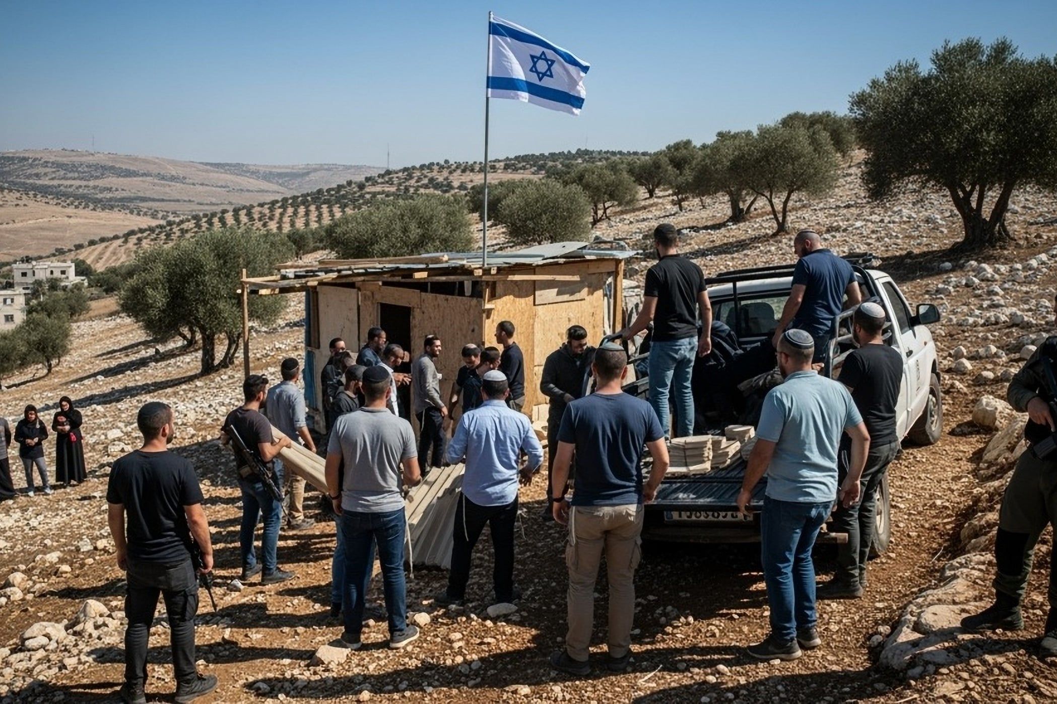 Make,An,Image,Of,Israeli,Settlers,Taking,Over,The,West