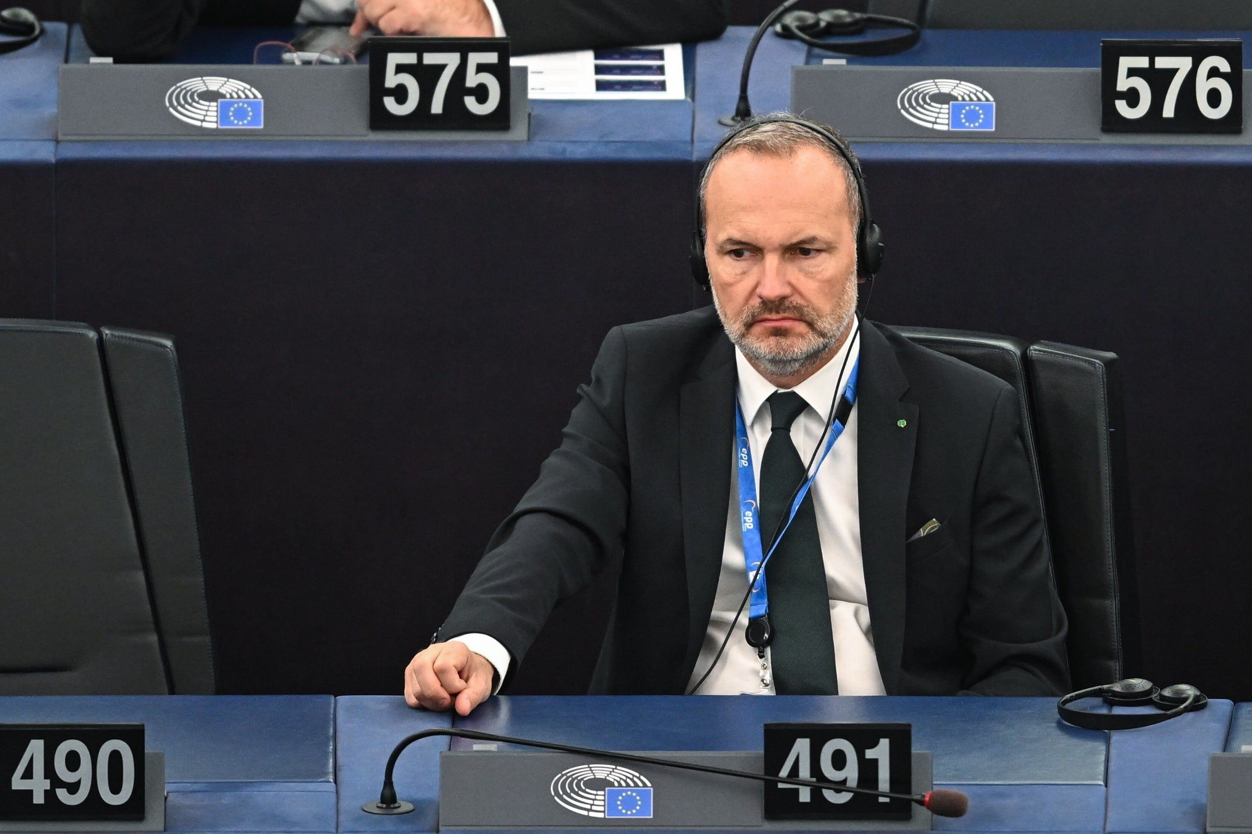 Polscy europosłowie, w tym Krzysztof Hetman (na zdj.), budują koalicję poparcia dla odroczenia ETS2