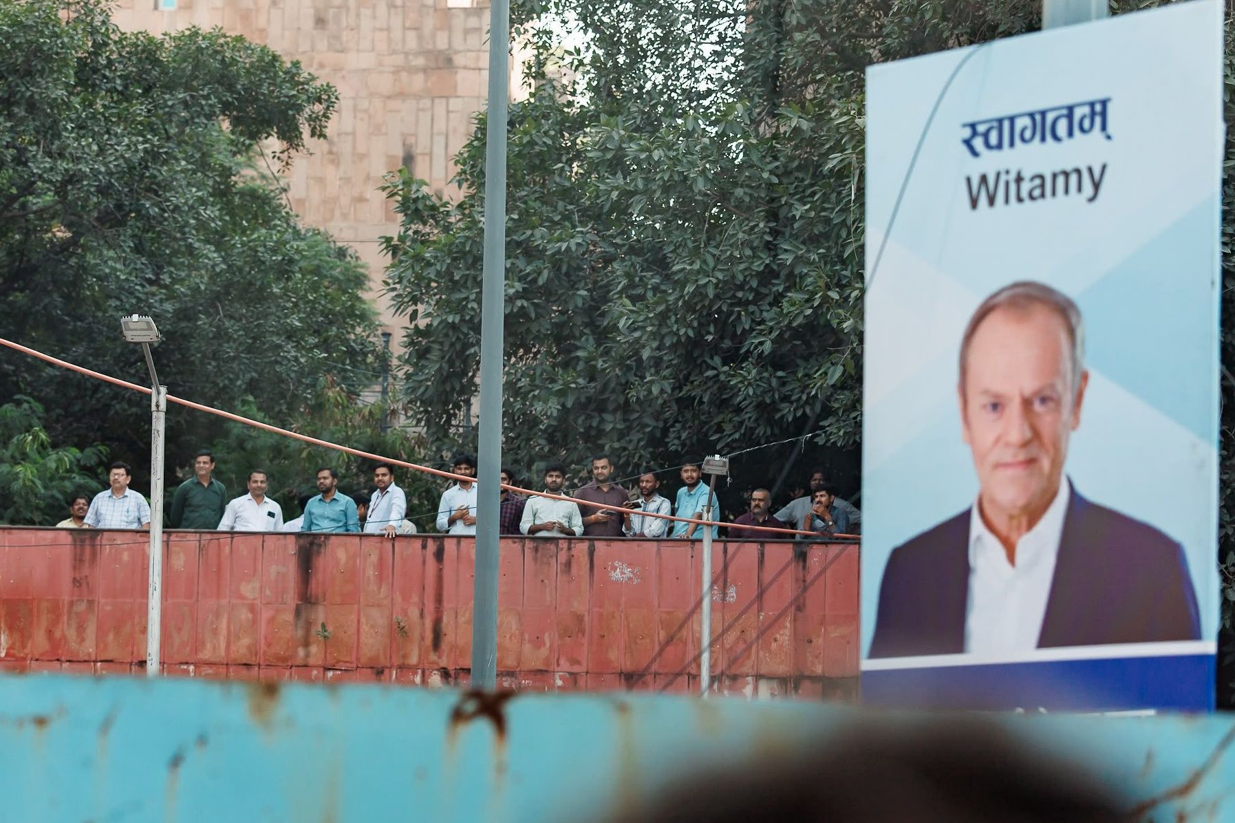 Donald Tusk w Indiach