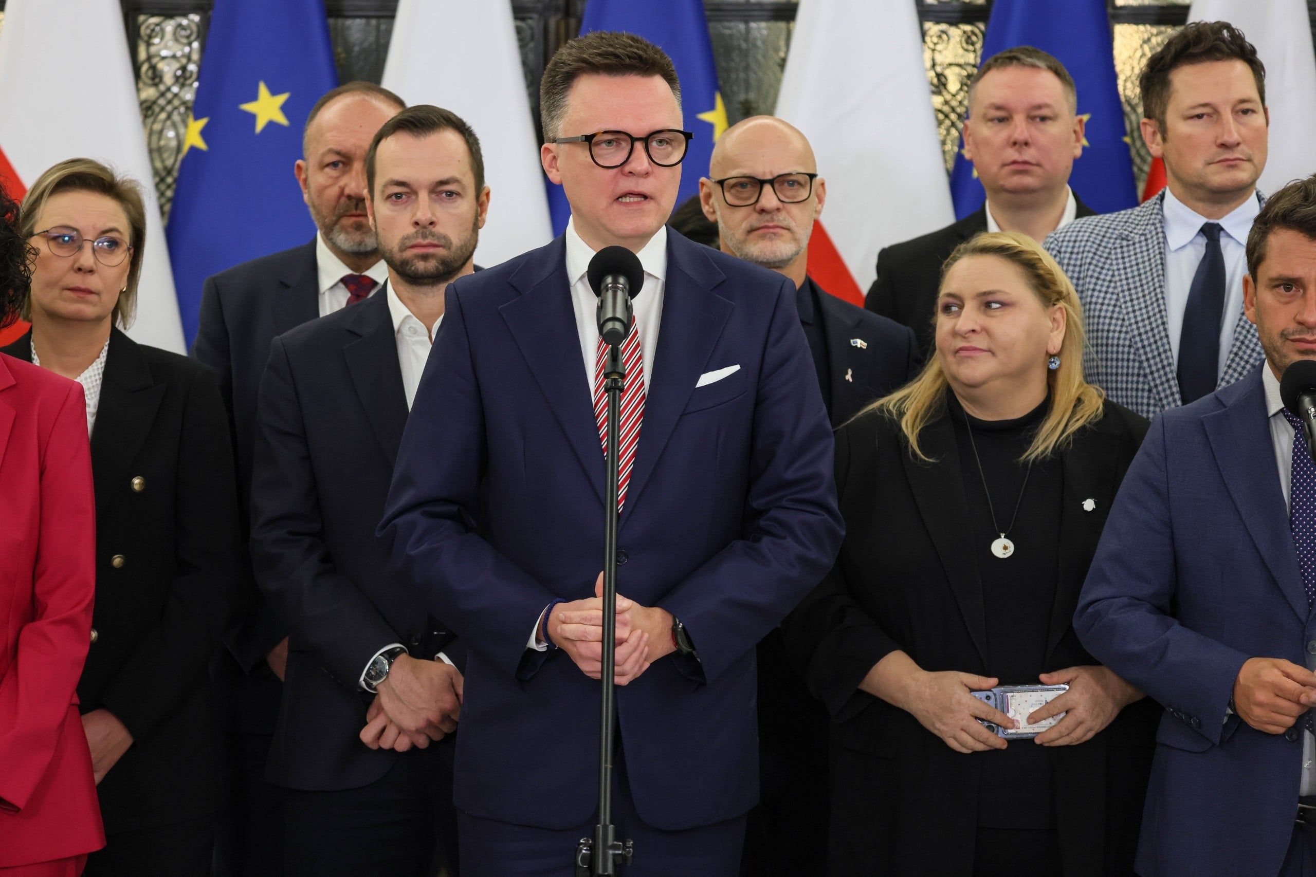 Hołownia ostrzega koalicję. Chodzi o stanowisko ministra funduszy