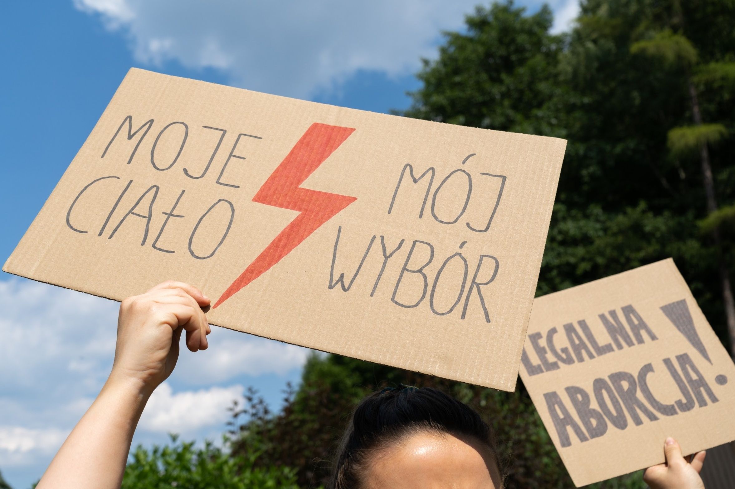 Protest kobiet dot. aborcji