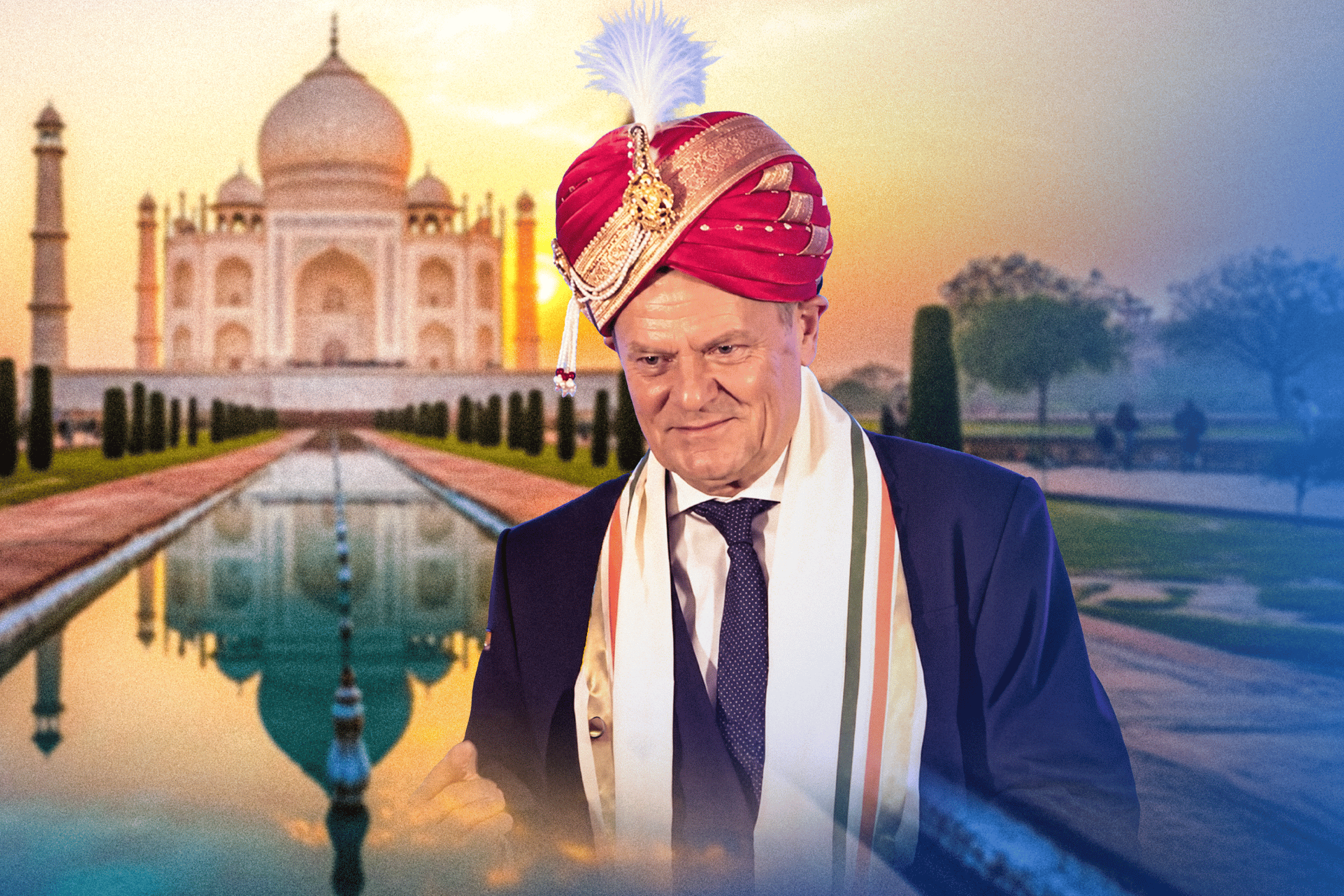 Donald Tusk w Indiach