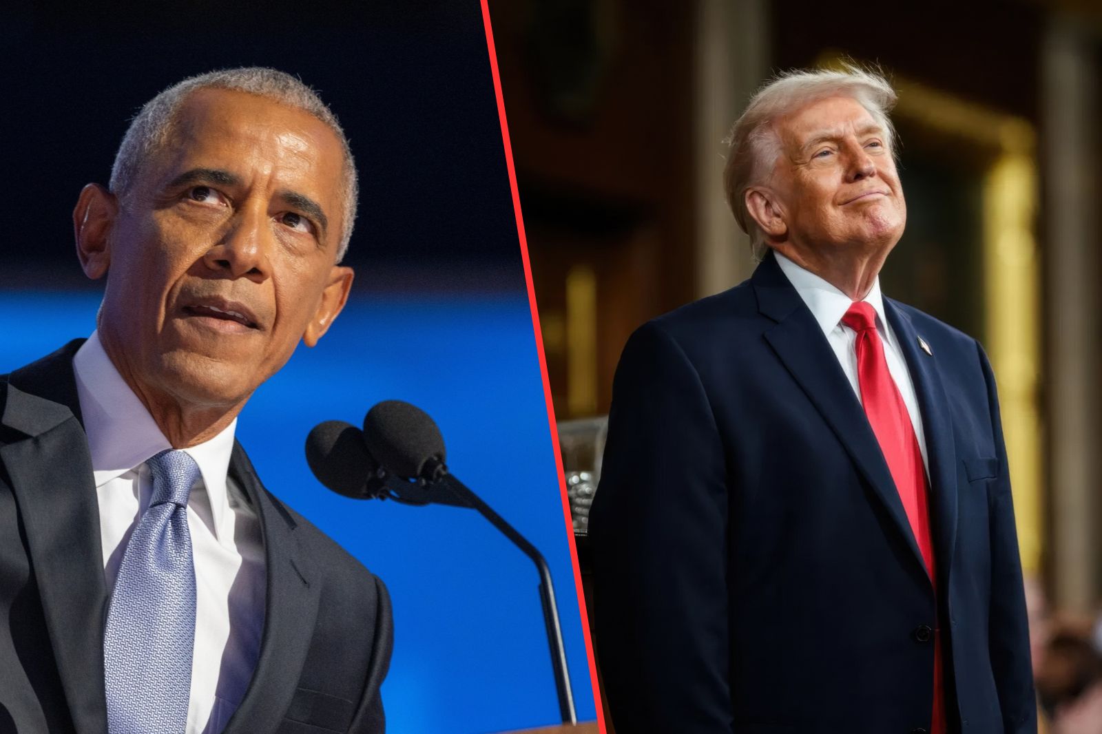 Barack Obama i Donald Trump