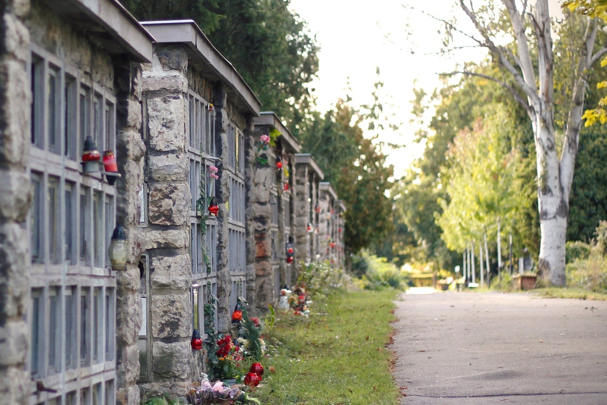 Walls,With,Cremation,Niches,And,Footpath,In,The,Vinohrady,Cemetery