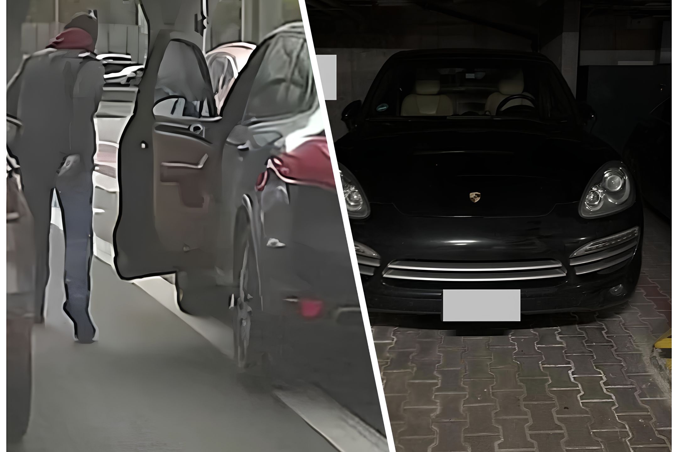 Odnaleziono Porsche kierowcy, który dokonał napaści na seniorów