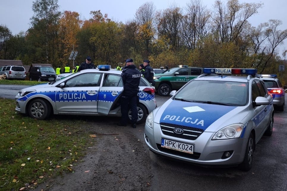 Akcja służb w podkarpackich lasach