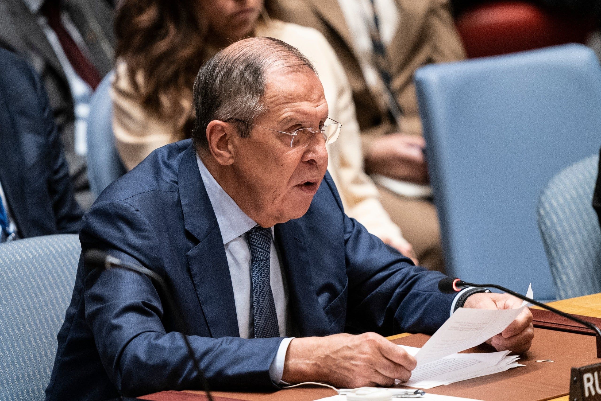 New,York,,Ny,-,September,22,,2022:,Sergey,Lavrov,,Minister