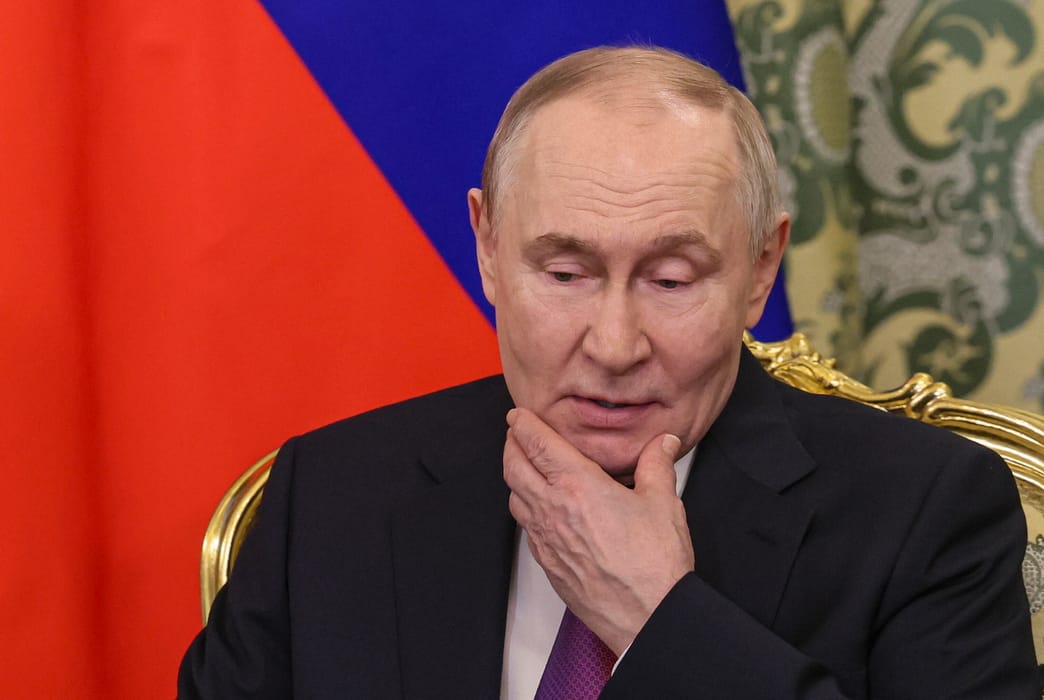 Prezydent Rosji Władimir Putin, 2026 r. (fot. PAP/EPA/MAXIM SHIPENKOV)