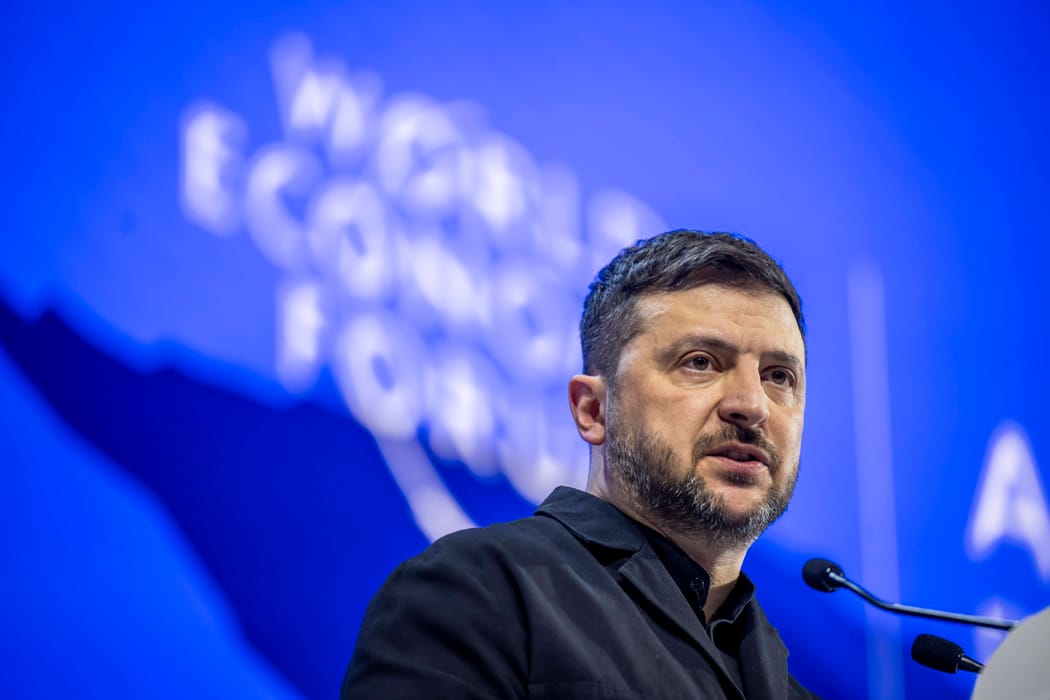 Prezydent Ukrainy Wołodymyr Zełenski.