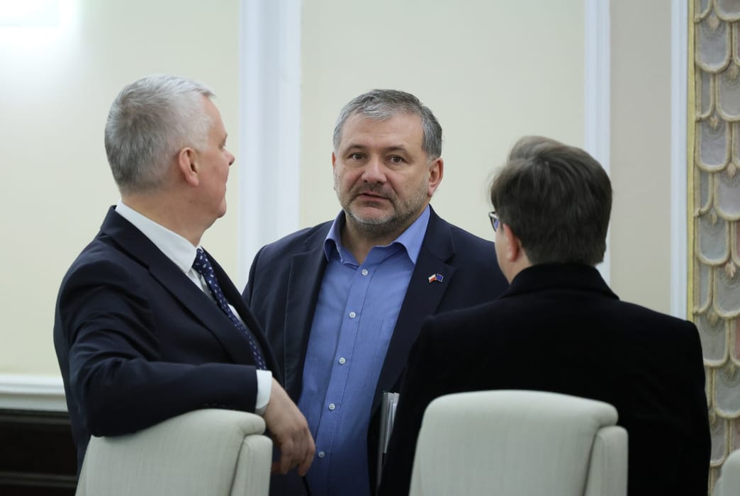 Waldemar Żurek na posiedzeniu rządu. Fot. PAP/Paweł Supernak