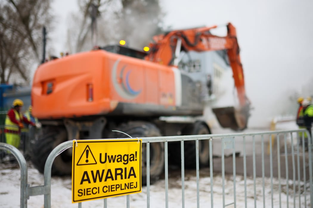 Awaria ciepłownicza, Warszawa, 2026 r.