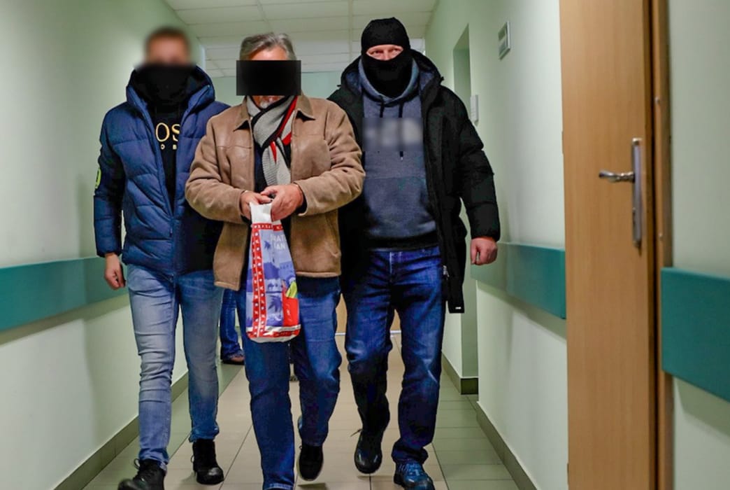 Centralne Biuro Śledcze Policji zatrzymało Ralfa G. podejrzanego o korupcję przy kontraktach NATO i USA. (fot. CBŚP)