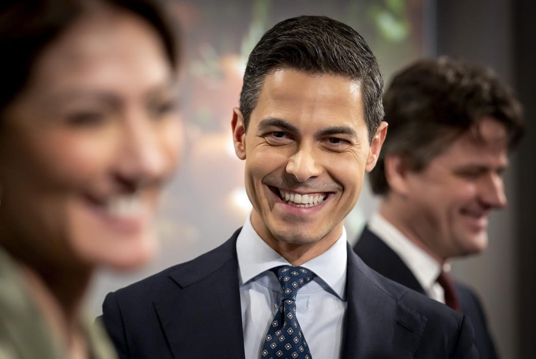 Premier Holandii Rob Jetten (fot. PAP/EPA/KOEN VAN WEEL)