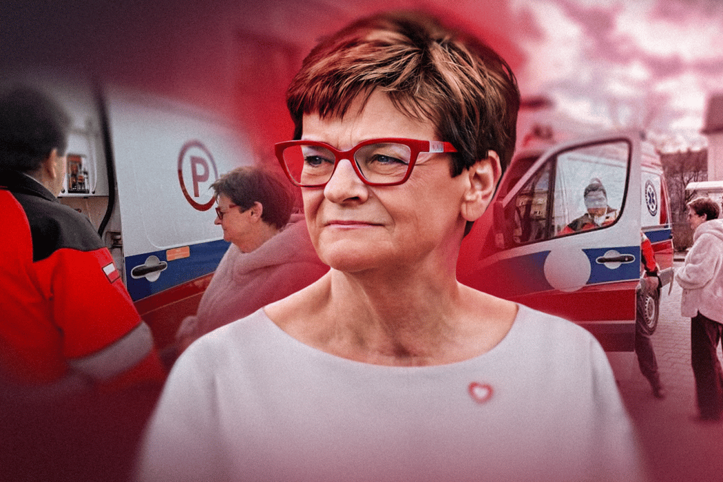 Dyrektor szpitala porwał karetkę. Pojechał nią po krewną posłanki KO