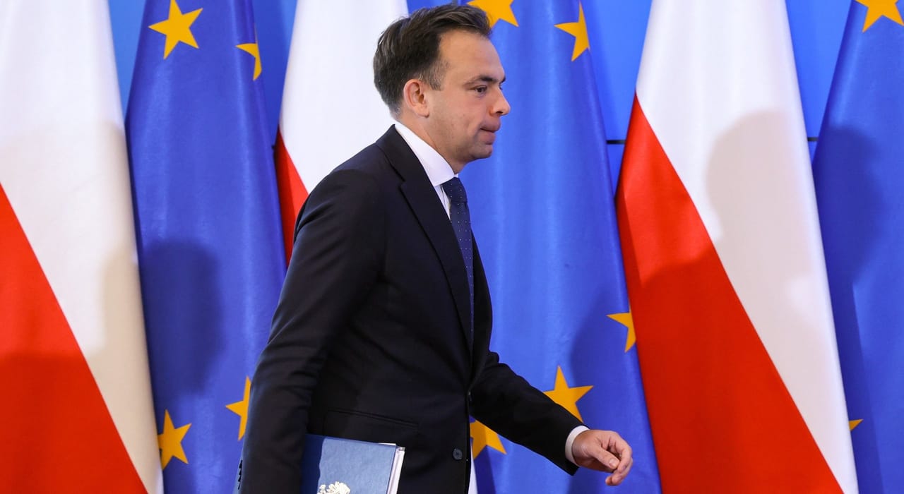 Minister finansów i gospodarki Andrzej Domański