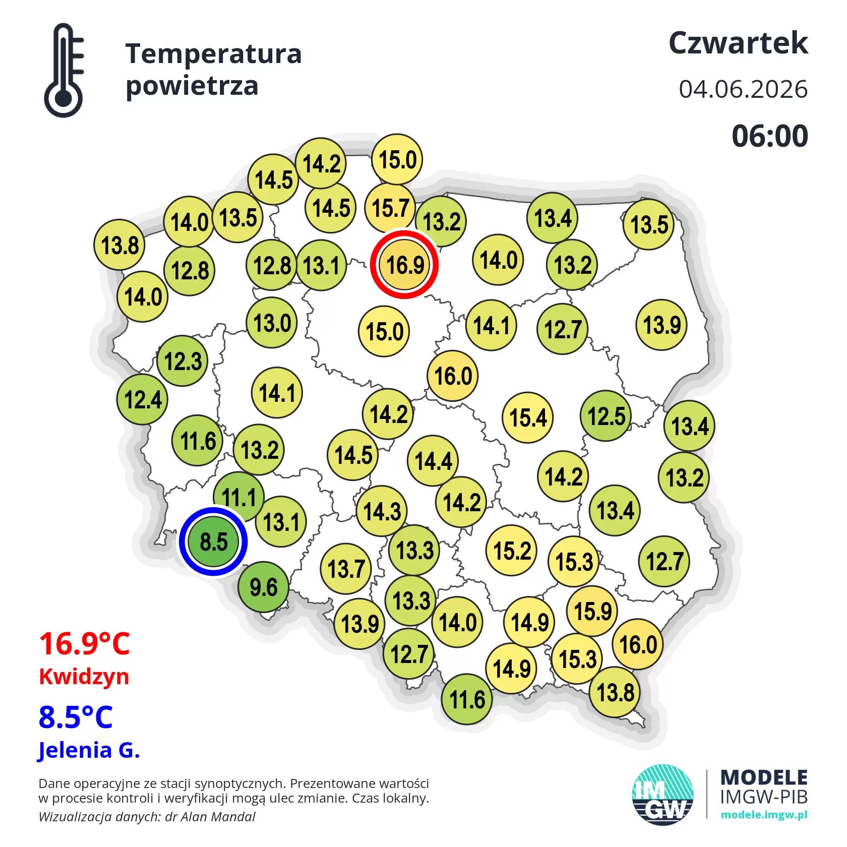 Pogoda na długi weekend