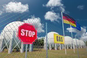 Zapasy gazu w Niemczech alarmująco niskie. Wystarczy jeden impuls