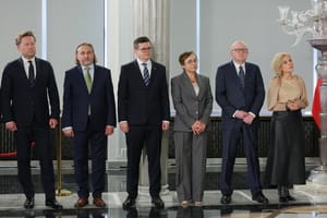 Ślubowanie sędziów TK w Sejmie. Krzyki na sali