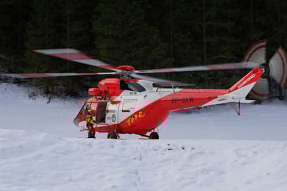 Helikopter TOPR w Tatrach
