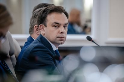 Minister finansów i gospodarki Andrzej Domański